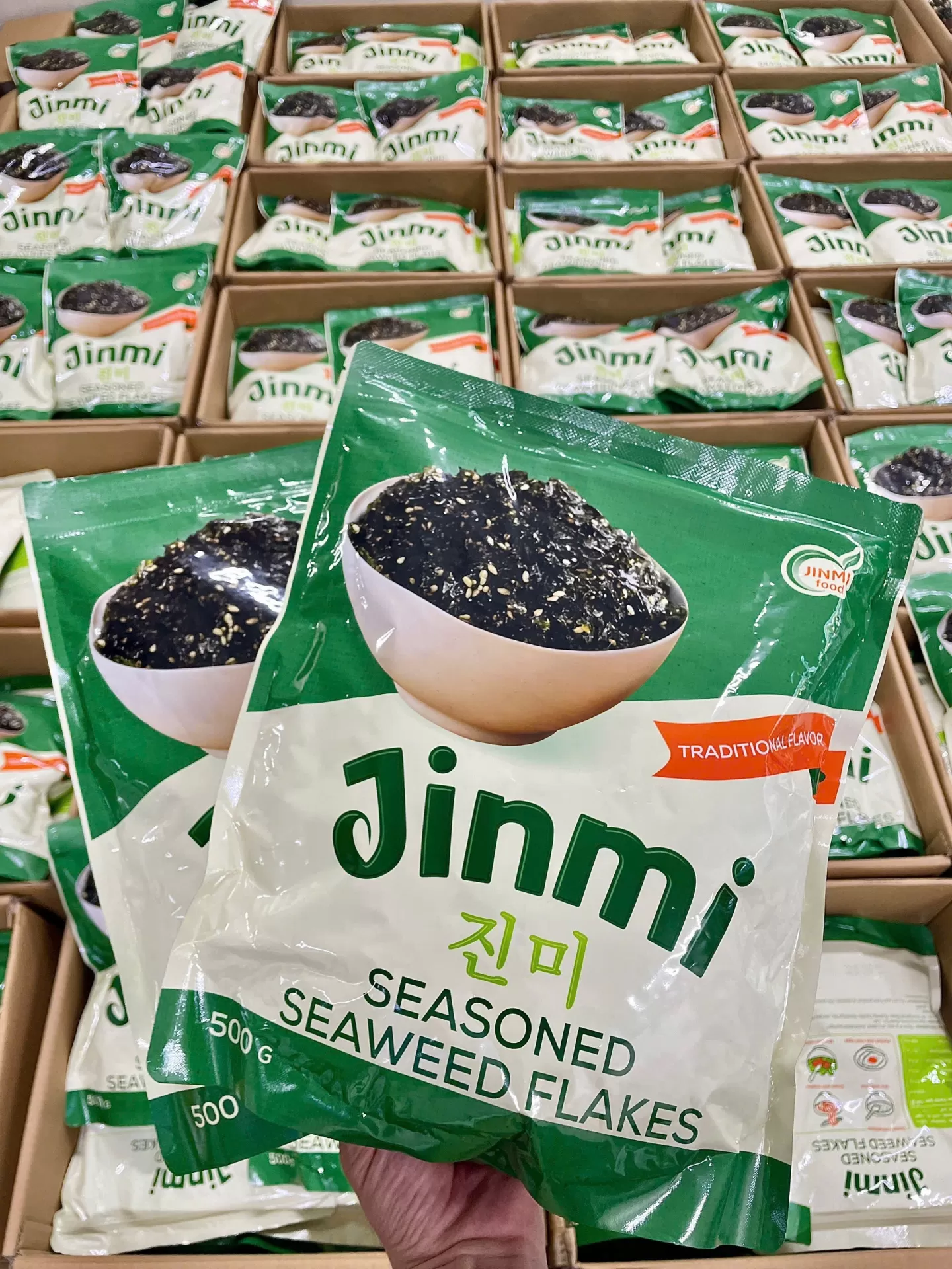 Rong biển giòn Jinmi 500gr