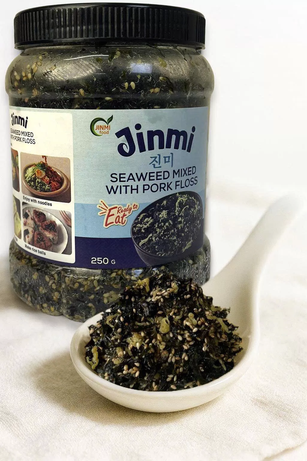 Rong biển trộn chà bông heo Jinmi 250gr